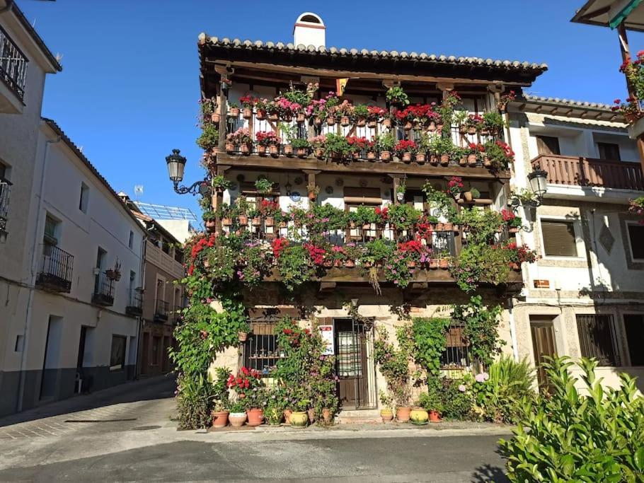 Casa Rural En Candeleda Con Piscina Y Un Maravilloso Jardin ภายนอก รูปภาพ