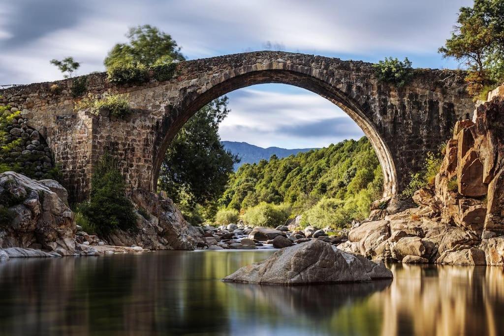 Casa Rural En Candeleda Con Piscina Y Un Maravilloso Jardin ภายนอก รูปภาพ