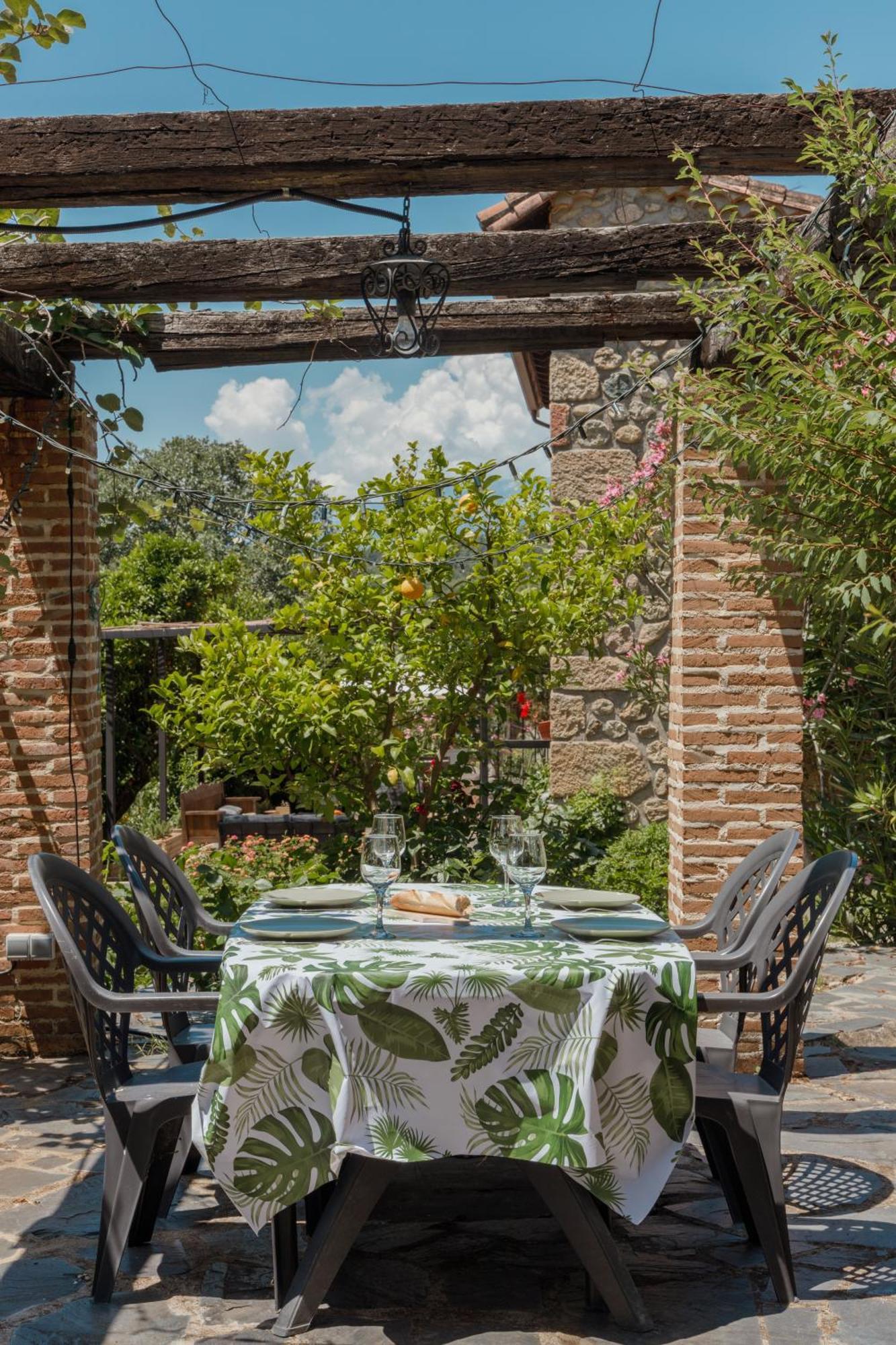 Casa Rural En Candeleda Con Piscina Y Un Maravilloso Jardin ภายนอก รูปภาพ